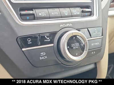 2018 Acura MDX w/Technology Pkg