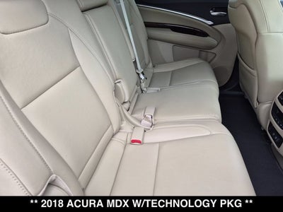 2018 Acura MDX w/Technology Pkg