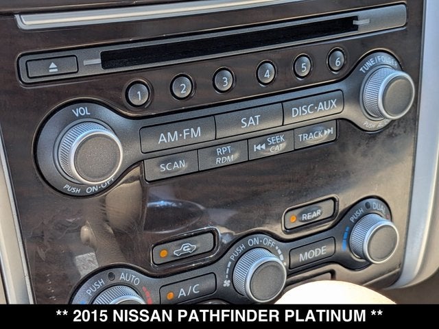 2015 Nissan Pathfinder Platinum