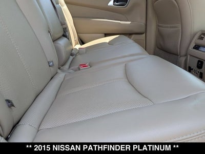 2015 Nissan Pathfinder Platinum
