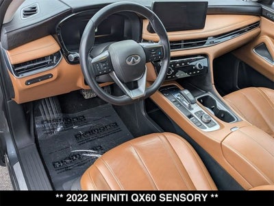 2022 INFINITI QX60 SENSORY