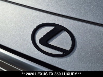 2026 Lexus TX 350 TX 350 Luxury