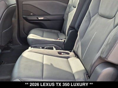 2026 Lexus TX 350 TX 350 Luxury