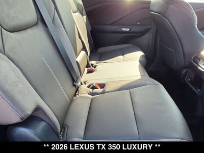 2026 Lexus TX 350 TX 350 Luxury