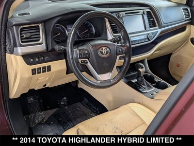2014 Toyota Highlander Hybrid Limited