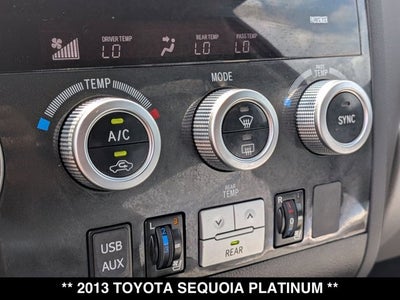 2013 Toyota Sequoia Platinum