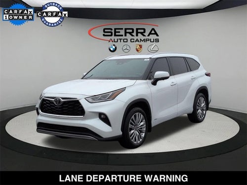 2025 Toyota Highlander Hybrid Platinum