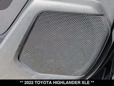 2022 Toyota Highlander XLE