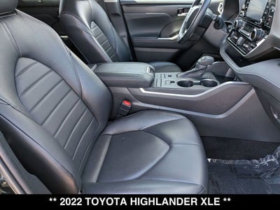 2022 Toyota Highlander XLE