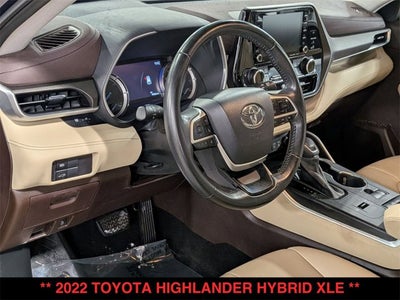 2022 Toyota Highlander Hybrid XLE