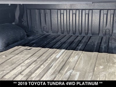 2019 Toyota Tundra Platinum