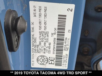 2019 Toyota Tacoma TRD Sport