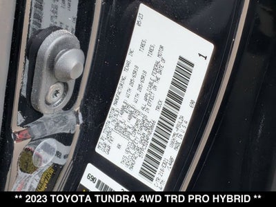 2023 Toyota Tundra TRD Pro Hybrid