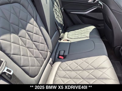 2025 BMW X5 xDrive40i