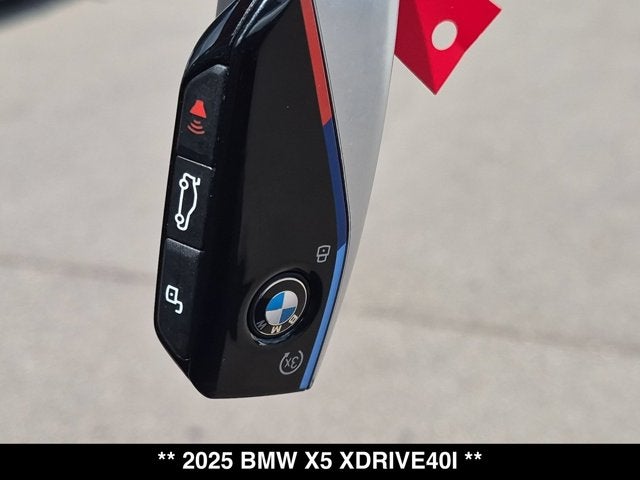 2025 BMW X5 xDrive40i