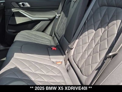 2025 BMW X5 xDrive40i