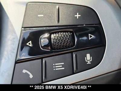 2025 BMW X5 xDrive40i
