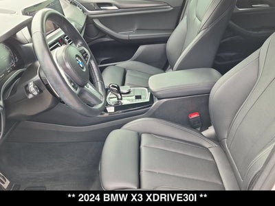 2024 BMW X3 xDrive30i