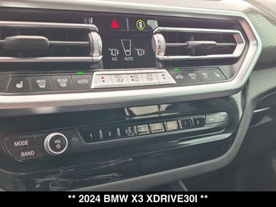 2024 BMW X3 xDrive30i