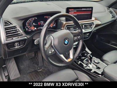 2022 BMW X3 xDrive30i