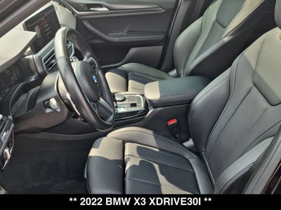 2022 BMW X3 xDrive30i