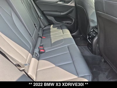 2022 BMW X3 xDrive30i