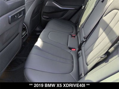2019 BMW X5 xDrive40i