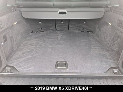 2019 BMW X5 xDrive40i