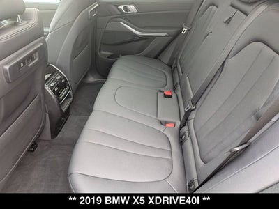 2019 BMW X5 xDrive40i