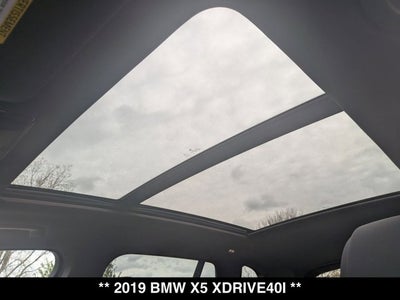 2019 BMW X5 xDrive40i