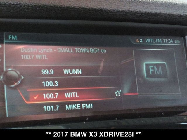 2017 BMW X3 xDrive28i