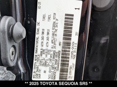 2025 Toyota Sequoia SR5