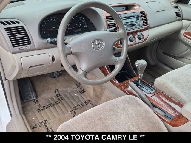 Used 2004 Toyota Camry LE with VIN JTDBE30K140280952 for sale in Okemos, MI