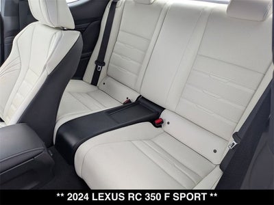 2024 Lexus RC 350 RC 350 F SPORT