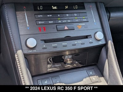 2024 Lexus RC 350 RC 350 F SPORT