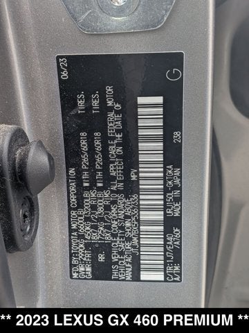 2023 Lexus GX 460 GX 460 Premium
