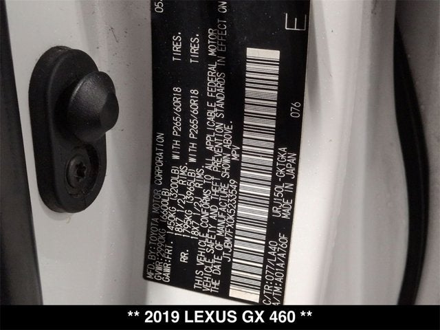 2019 Lexus GX 460 460