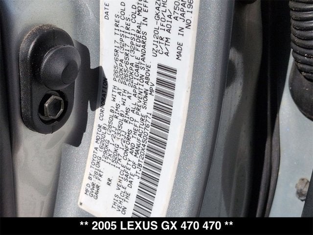 2005 Lexus GX 470 470