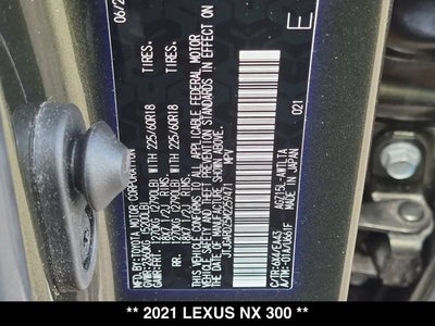 2021 Lexus NX 300 NX 300