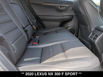 2020 Lexus NX 300 NX 300 F SPORT