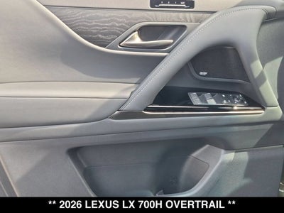 2026 Lexus LX 700h LX 700h Overtrail