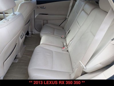 2013 Lexus RX 350 350
