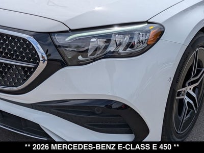 2026 Mercedes-Benz E 450 E 450