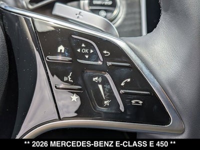 2026 Mercedes-Benz E 450 E 450