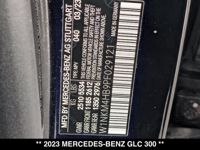 2023 Mercedes-Benz GLC 300 GLC 300
