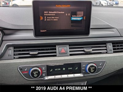 2019 Audi A4 Premium
