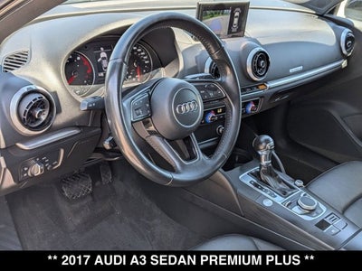 2017 Audi A3 Sedan Premium Plus