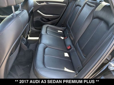 2017 Audi A3 Sedan Premium Plus