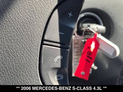 2006 Mercedes-Benz S430 4.3L