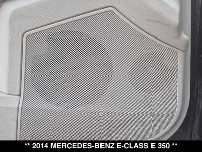 2014 Mercedes-Benz E 350 E 350